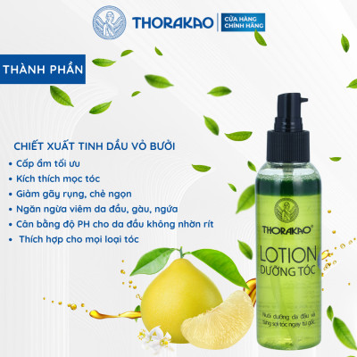 Lotion Dưỡng Tóc Tinh Dầu Bưởi Kích Mọc Tóc Giúp Tóc Suôn Mượt 150ML