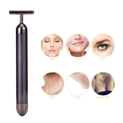 Máy Massage Mặt, Xóa Bọng Mắt Cầm Tay Tặng Kèm Pin AA Rung Mạnh Loại Xịn (Tặng Kèm 1 Móc Khoá) (Official Bilaha)