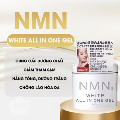 Gel Cấp Ẩm Và Dưỡng Trắng Da Tế Bào Gốc NMN White All In One Gel (245 G)