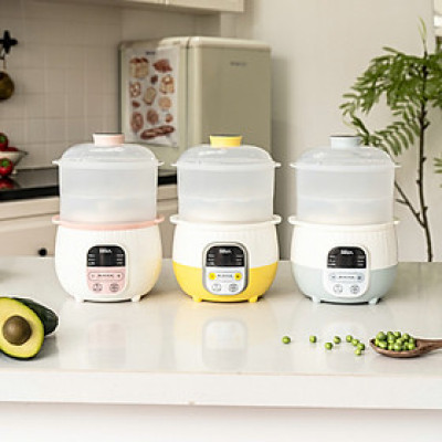 (TẶNG XỬNG HẤP) NỒI NẤU CHẬM SEKA SK6132 0.8L – NẤU CHÁO, HẦM SƯỜN, CHƯNG YẾN SIÊU TIỆN LỢI HÀNG NHẬP KHẨU