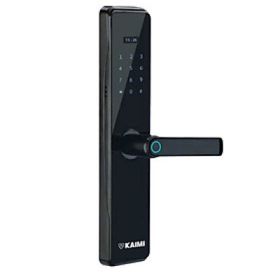 Khóa Vân Tay Kaimi BTM101 Màu Viền Đen - Hàng Chính Hãng