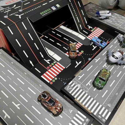 Bộ Đồ Chơi Xe Ô Tô Container 48 Chiếc Mini – Quà Sinh Nhật Bé Trai – Đồ Chơi Mô Hình Xe Hơi Kèm Hộp Đựng - HÀNG CHÍNH HÃNG MINIIN