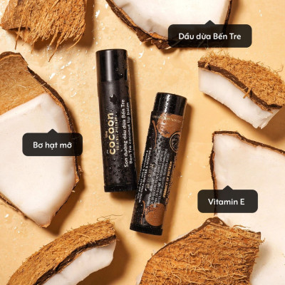 Son Dưỡng Dầu Dừa Bến Tre Cocoon 
