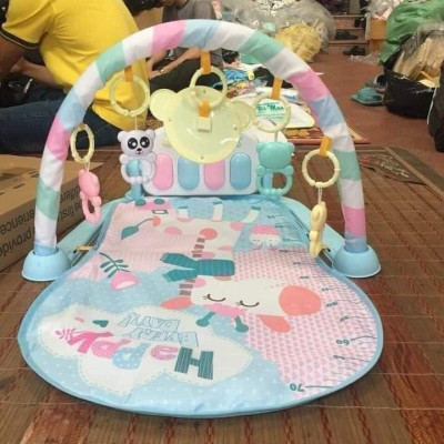 Thảm Nhạc Cho Bé Sơ Sinh, Thảm Đàn Piano Cho Bé, Thảm Đồ Chơi Cho Bé, Hình Thù Ngộ Nghĩnh Nhiều Màu - Hàng Nhập Khẩu