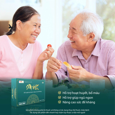 Sâm Việt - Hỗ trợ giúp ngủ ngon, nâng cao sức đề kháng (Hàng chính hãng)