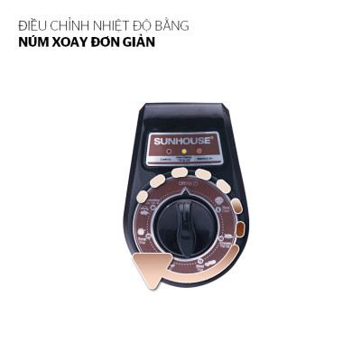 Nồi Áp Suất Điện Đa Năng Sunhouse SHD1562 (6L) - Cafe - Hàng chính hãng