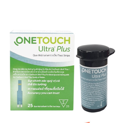 [Trọn Bộ] Máy Đo Đường Huyết OneTouch Ultra Plus Flex Kèm 25 Que Thử & 25 Kim Lấy Máu, BH Trọn Đời