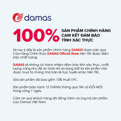 Tông Đơ Cắt Tóc Chuyên Nghiệp Không Dây DAMAS DH6820G - Hàng Chính Hãng