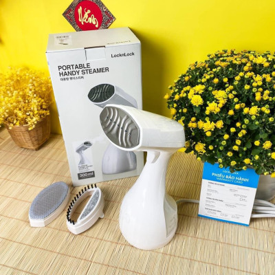 Bàn là hơi nước cầm tay Lock&lock Handy Steamer ENI222WHT (Model New) - Hàng chính hãng