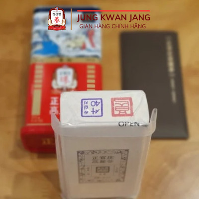 Lương Sâm Củ Khô Hàn Quốc Hộp Thiếc GOOD ROOTS KGC Jung Kwan Jang 150g (12 củ)