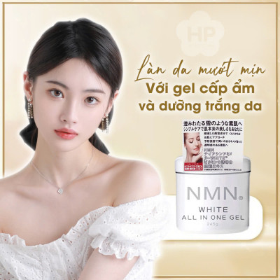 Gel Cấp Ẩm Và Dưỡng Trắng Da Tế Bào Gốc NMN White All In One Gel (245 G)