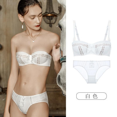 Áo Lót Áo Quây Có Gọng Đệm Mỏng Cúp 1/2 Phong Cách Hàn Quốc Sexy AL34