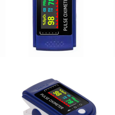 Máy đo nhịp tim và nồng độ oxy trong máu ( loại đặc biệt có hiển thị sóng sung nhịp tim )