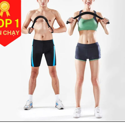 combo gậy lò xo 20kg và 30kg - gậy tập cơ tay, gậy bẻ lò xo tập ngực, xô, vai - Chính hãng dododios