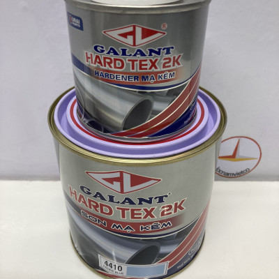 Sơn sắt mạ kẽm không cần lót Galant Hard Tex 2K Light Blue 4410 1L/bộ