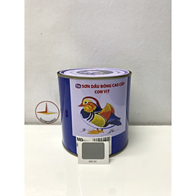 Sơn dầu cao cấp TOA Con Vịt màu xám MD 191 _ 800 ml