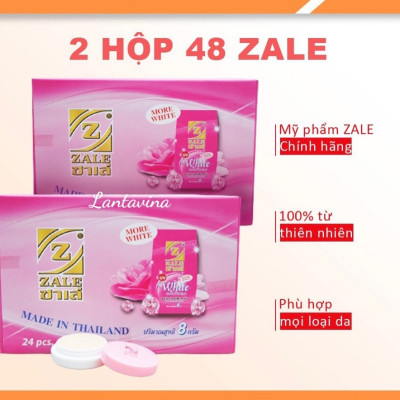 ZALE - KEM DƯỠNG TRẮNG DA ZALE HỒNG 8G - NHẬP KHẨU - Hộp 24 hủ