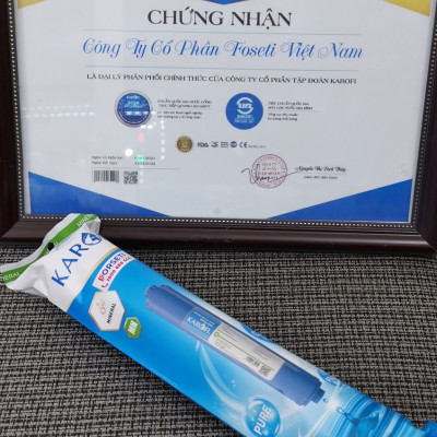 Combo 8 lõi lọc nước Karofi Hàng chính hãng dùng cho máy lọc nước Karofi S-S038
