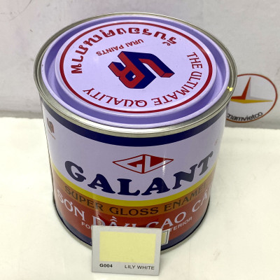 Sơn dầu Galant màu Lily White G004_ 0.8L