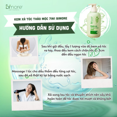 Kem xả thảo mộc 7in1_300ml