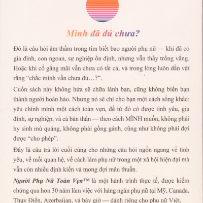 Người phụ nữ toàn vẹn