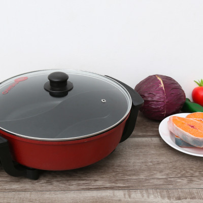 Nồi lẩu điện 2 ngăn Mishio MK112 5L - Hàng chính hãng