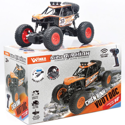Đồ Chơi Điều Khiển Siêu Xe Địa Hình: Chiến Binh Vượt Dốc - Winka DK81042