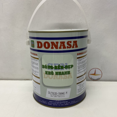 Sơn dầu Đồng Nai Donasa màu trắng mờ 5035 2.8kg _ DLF 5035