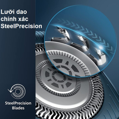 Máy cạo râu khô và ướt cao cấp thương hiệu Philips SkinIQ S5831/01 và S5832/01 - Hàng Nhập Khẩu