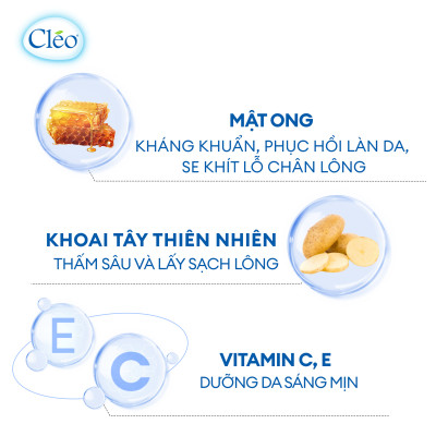 Kem Tẩy Lông Bikini Cléo 50g, an toàn hiệu quả trong 8 phút, không đau rát