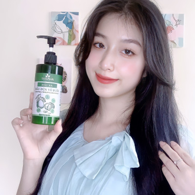 Dầu xả dầu dừa vỏ bưởi Tabaha 300ml làm mềm tóc giảm gãy rụng