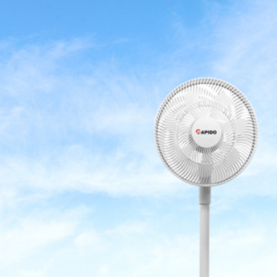 Quạt năng lượng mặt trời Rapido RSF-30 chính hãng, bảo hành toàn quốc, thời gian sử dụng 26 tiếng liên tục khi đầy pin - Hàng chính hãng