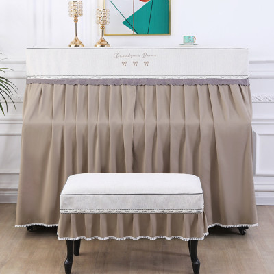 Khăn phủ đàn piano phong cách Hàn quốc hiện đại sang trọng phủ kín toàn bộ đàn chống bụi chống xước - HÀNG CHÍNH HÃNG