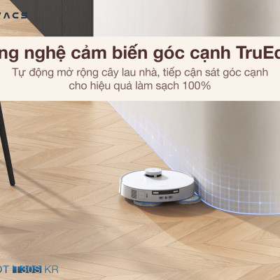 Robot Hút Bụi Lau Nhà Ecovacs T30s KR 11.000 Pa Giặt Nước Nóng, Xòe Giẻ, Chống Rối - Hàng Chính Hãng