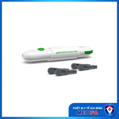 Hộp 25 Kim Lấy Máu OneTouch Delica Plus Dùng Cho Bút Thử Đường Huyết Máy OneTouch Ultra Plus Flex & Select Plus