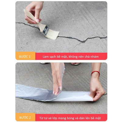 Băng Keo X2000, Dán Trần Nhà, Dán Tường, Dán Mái Tôn, Dán Bể Nước, Ống Nước, Xô, Chậu, Bể Bơi, Phao Bơi, Bạt Đầm Nuôi Tôm Và Các Vết Nứt, Vết Rạn Ở Mọi Vật Dụng Khổ