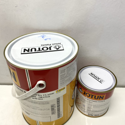Sơn Epoxy Jotun Futura Classic base 6 màu Orange 0436 (Cam) 5L/bộ