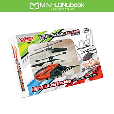 Đồ Chơi DUKA: Máy Bay Cảm Ứng Bàn Tay - Trực Thăng Truy Vết Tầm Cao - DK81310