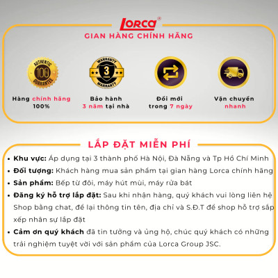 Máy hút mùi âm tủ LORCA TA 3005A-70cm - Hàng chính hãng cao cấp nhập khẩu