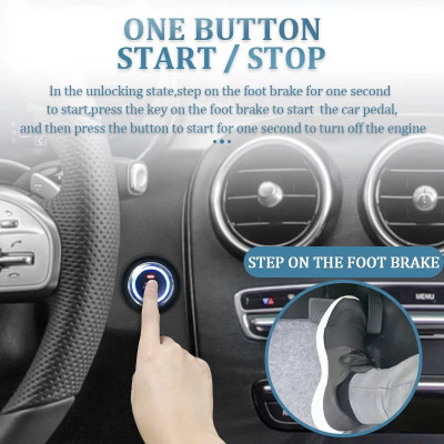 Bộ Khởi Động Xe Ô To Từ Xa Thông Mih – 1 Chạm Start/Stop Có 2 Remote Cao Cấp , van vòi nước