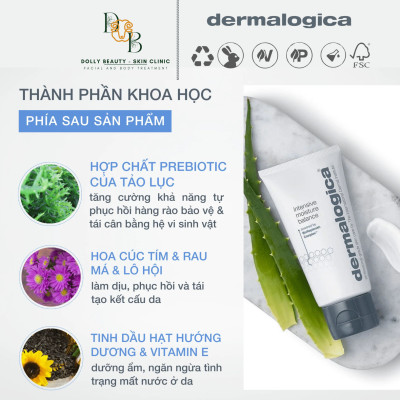 Kem dưỡng dành cho da khô INTENSIVE MOISTURE BALANCE của Dermalogica - Dolly Beauty