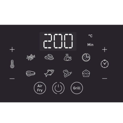 Nồi chiên, nướng không dầu điện tử Tefal 2 trong 1 EY505815, Dung tích lòng nồi 4.56L / sử dụng 4.2L /1.2kg- Hàng chính hãng