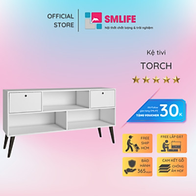 Kệ tivi gia đình đẹp kiểu dáng nhỏ gọn SMLIFE Torch