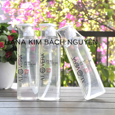Combo 3 Chai Gel Lô Hội Aloe Vera Hàn Quốc 500ml - Dưỡng Ẩm, Làm dịu da + Tặng 50g Mặt Nạ Dẻo