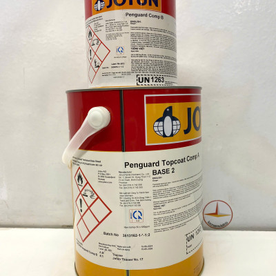 Sơn Epoxy Jotun Penguard Topcoat base 2 màu xám - Grey 0149 _5L/bộ