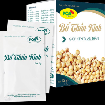 Bổ Thần Kinh PQA Hỗ Trợ Kiện Tỳ An Thần, Giảm Các Triệu Chứng Suy Nhược Thần Kinh Hộp 12 Gói