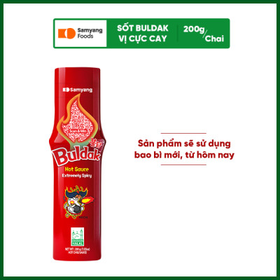 Sốt Chấm Samyang Vị Cực Cay x2 Spicy (200g/chai)