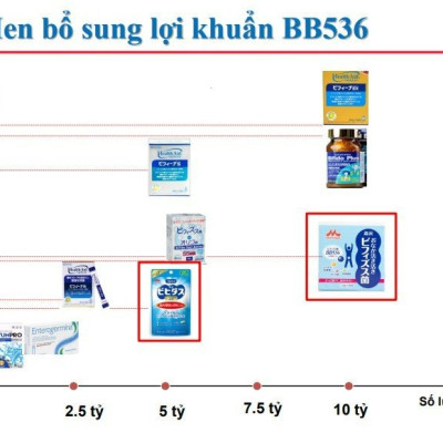 Bột Men Vi Sinh Bổ Sung Lợi Khuẩn BB536 Tốt Cho Hệ Tiêu Hóa, Tăng Sức Đề Kháng Chứa 20 Tỷ Lợi Khuẩn BB536 30 Gói x 1.5g