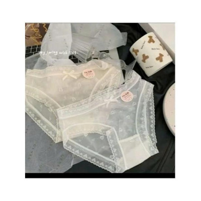 Sét 10 Quần Lót Nữ Ren , Quần Chip Nữ Ren họa tiết hình trái tim size dưới 62kg