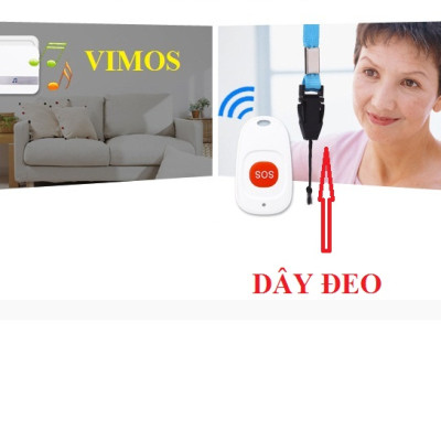 Chuông báo, còi báo VIMOS dành cho người bệnh , người già nhấn gọi người thân ( nhỏ gọn nên có thể đeo trên người)